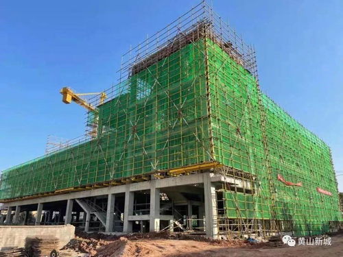 黃山高新區重點項目建設如火如荼